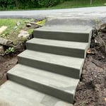 New Concrete Stairs