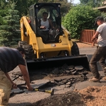 Taking out the old and putting in the new!