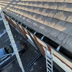 Sagging Gutter Trough After