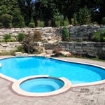 Finished Pool and Spa