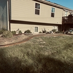 Along Backside of Home - After