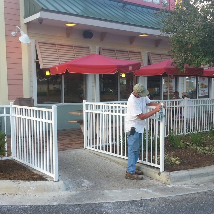 Commercial Aluminum Fence