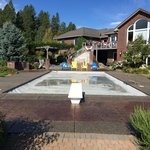 Pool Deck After Clean and Seal