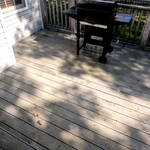 Deck softwashing
