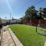 400 ft.² Turf Backyard