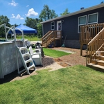 Custom Backyard Pool Deck