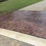 Driveways patios side walls steps