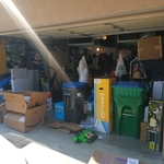 LA Garage - left side BEFORE