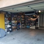 LA Garage - left side AFTER