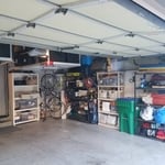 LA Garage - right side AFTER