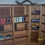 oak bookcase