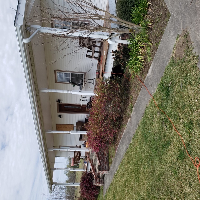Install New White Gutters