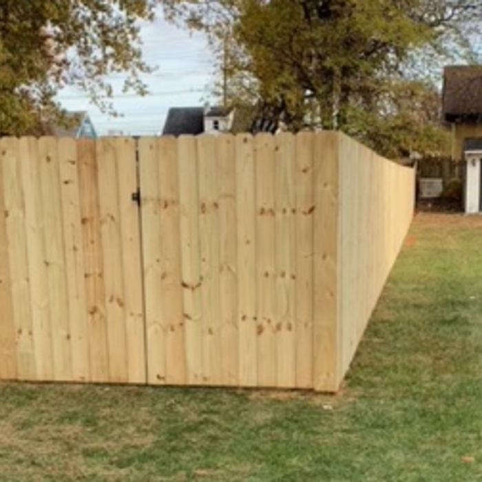 Nail Up Wood Fence