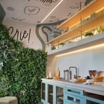 Kitchen wallpaper - Wall and ceiling