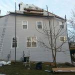 After-almost done side of single family house