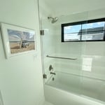 Custom Frameless Shower Enclosure