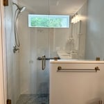 Custom Frameless Shower Enclosure