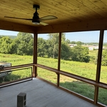 Screened in porch