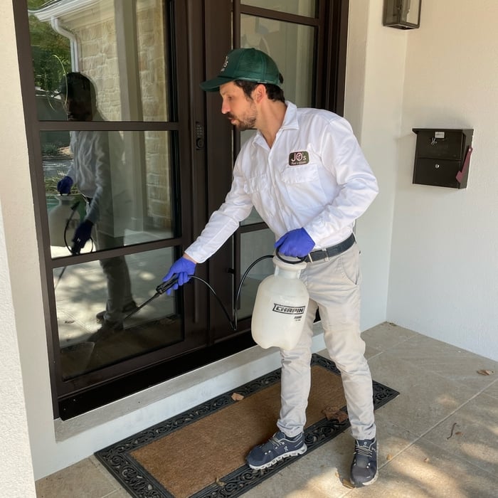 Treatment around entryway