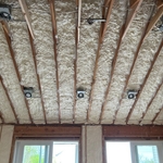 Rafters in Sun room