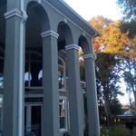 seamless gutter & downspout install/ 3rd story