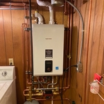 Navien Combi Boiler Installation