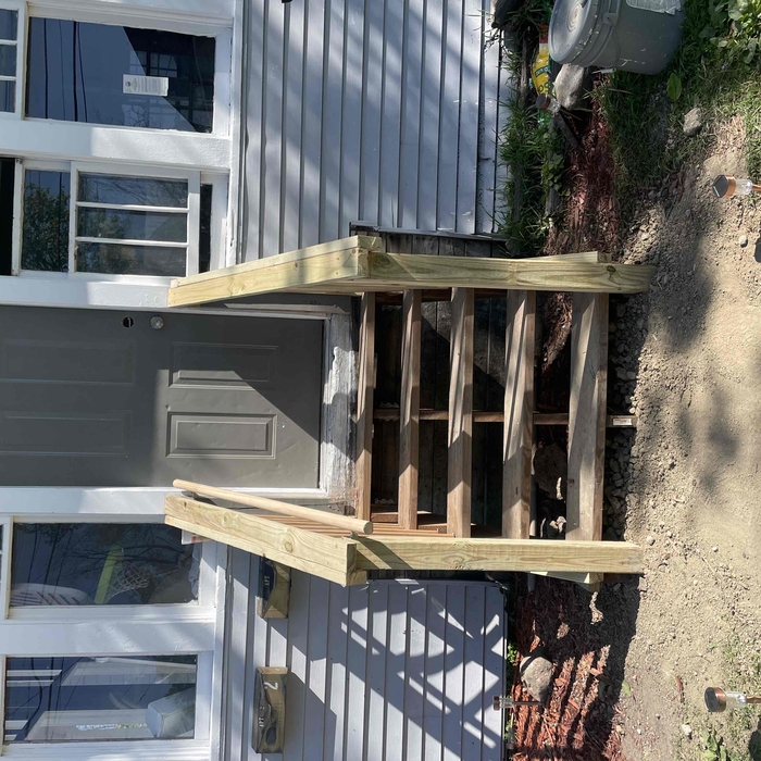 Exterior stairs