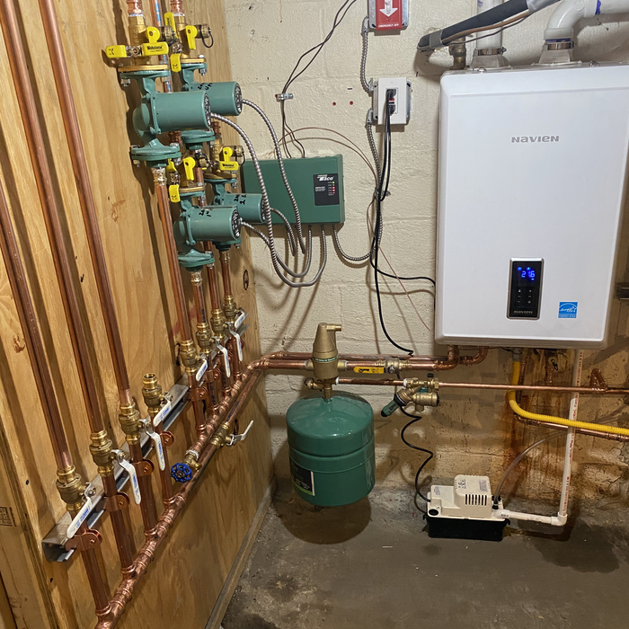 Navien Combi Installation