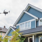 Drone at work