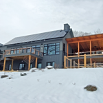 Rear portion of build