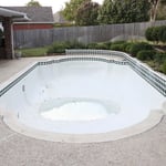 Before complete Remodel and addition of spa