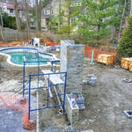 Constructing Gazebo/Pool Area