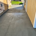 Concrete job on remodel