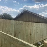345 foot privacy fence