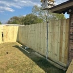 345 foot privacy fence