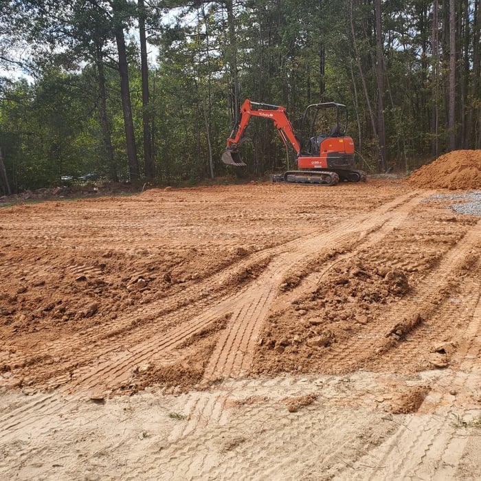 Building Pad for the New House