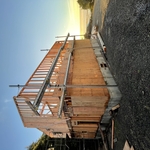 NE corner framing