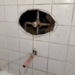 Shower valve replacement