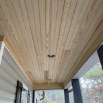Porch ceiling