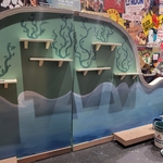 Little Mermaid Wave Walls