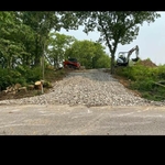 completed functional driveway