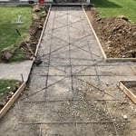 Rebar/Driveway