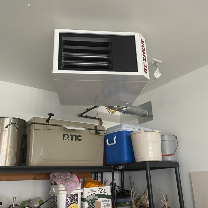 Reznor Garage Heater Installation