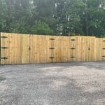Front of double enclosure
