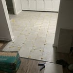 Tile Flooring install