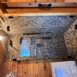 Log Cabin Bathroom
