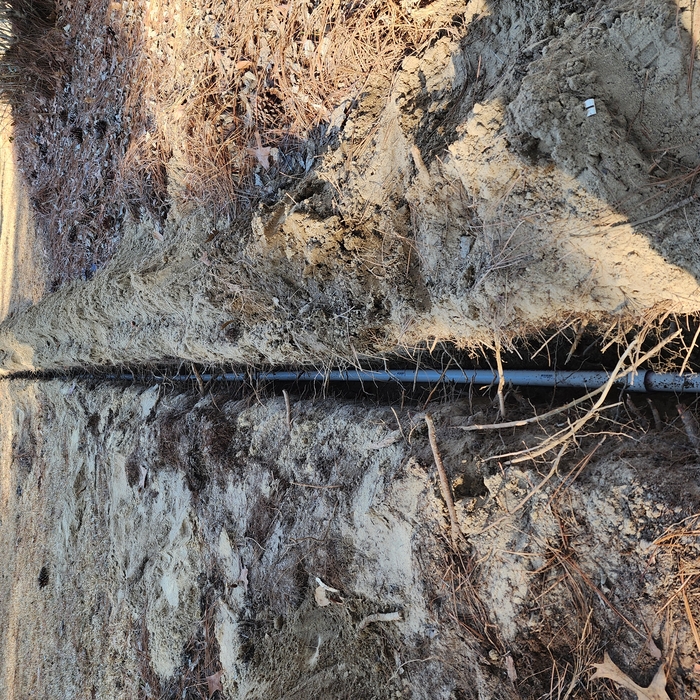 Main Water Line Install
