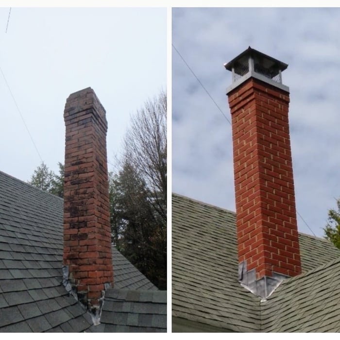 chimney rebuild