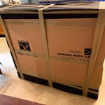 Wrap In Moving Pads and crated