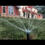 Finished Sprinkler Head Working